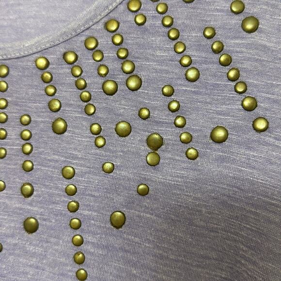 Purple tie dye top size L - Picture 3 of 4